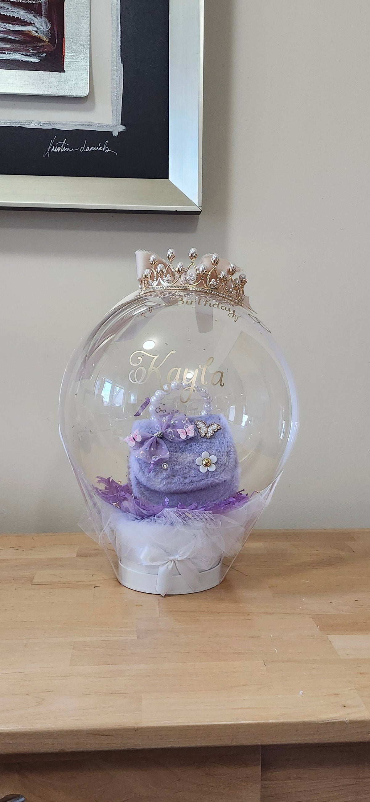 Birthday princess.